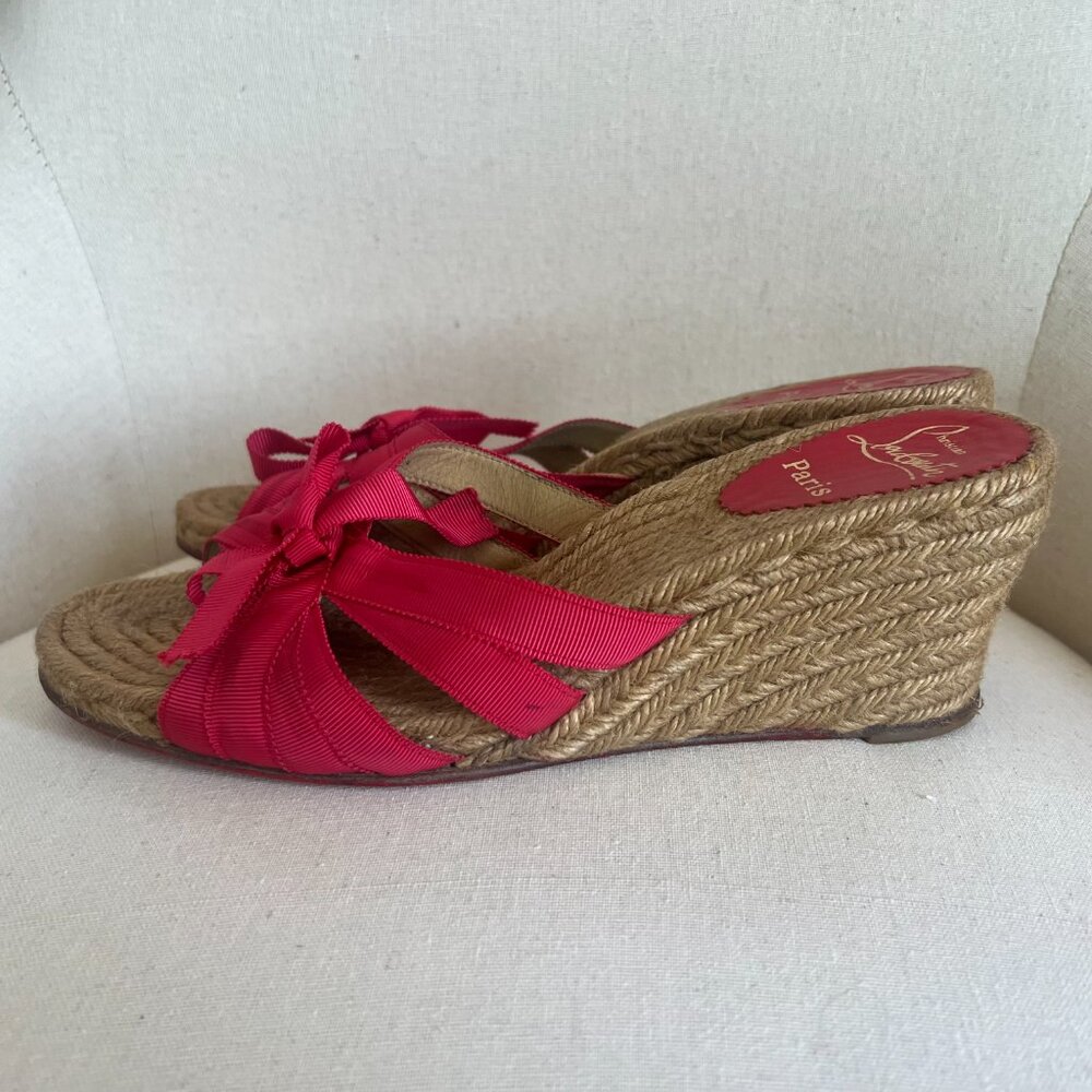 Christian Louboutin wedge sandals - Picture 3 of 10